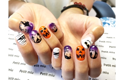ハロウィンネイル